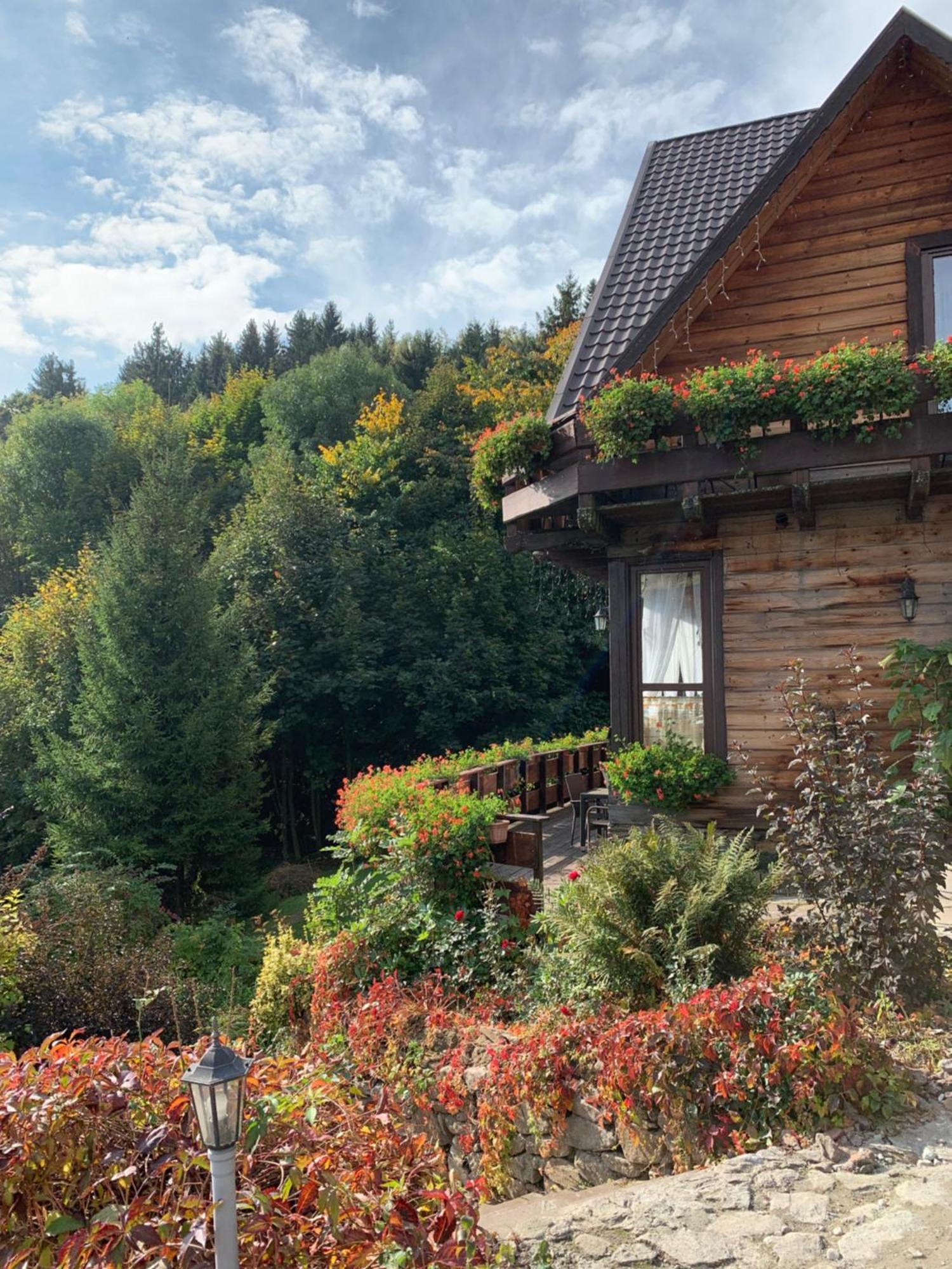 Agropajda Villa Sokolec Buitenkant foto