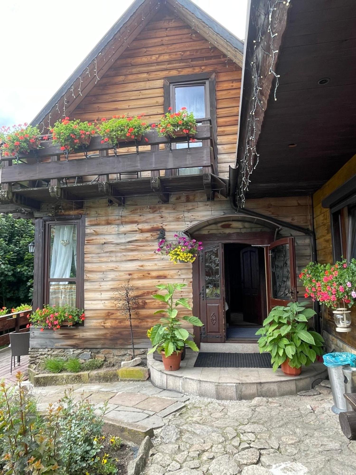 Agropajda Villa Sokolec Buitenkant foto