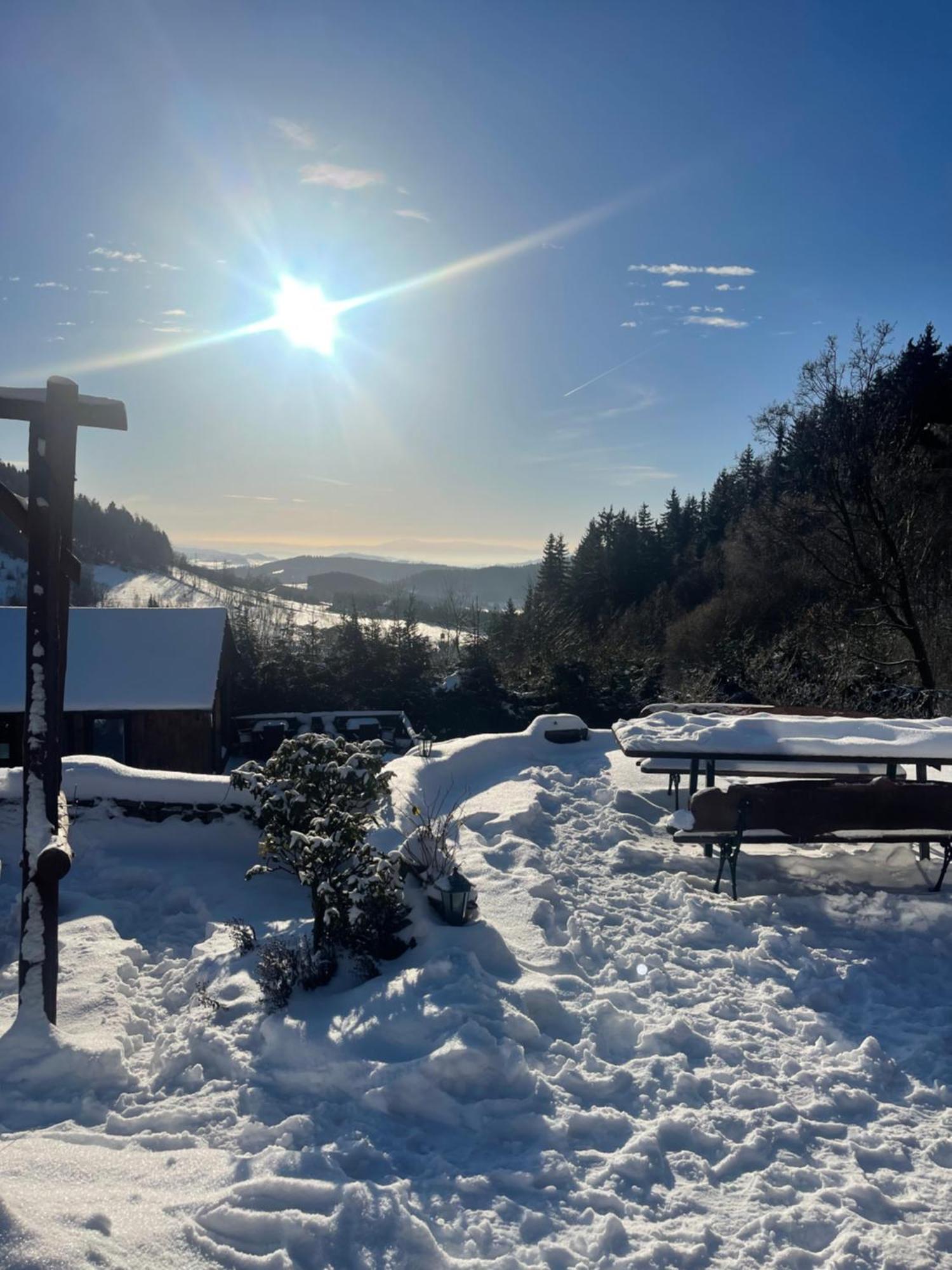 Agropajda Villa Sokolec Buitenkant foto